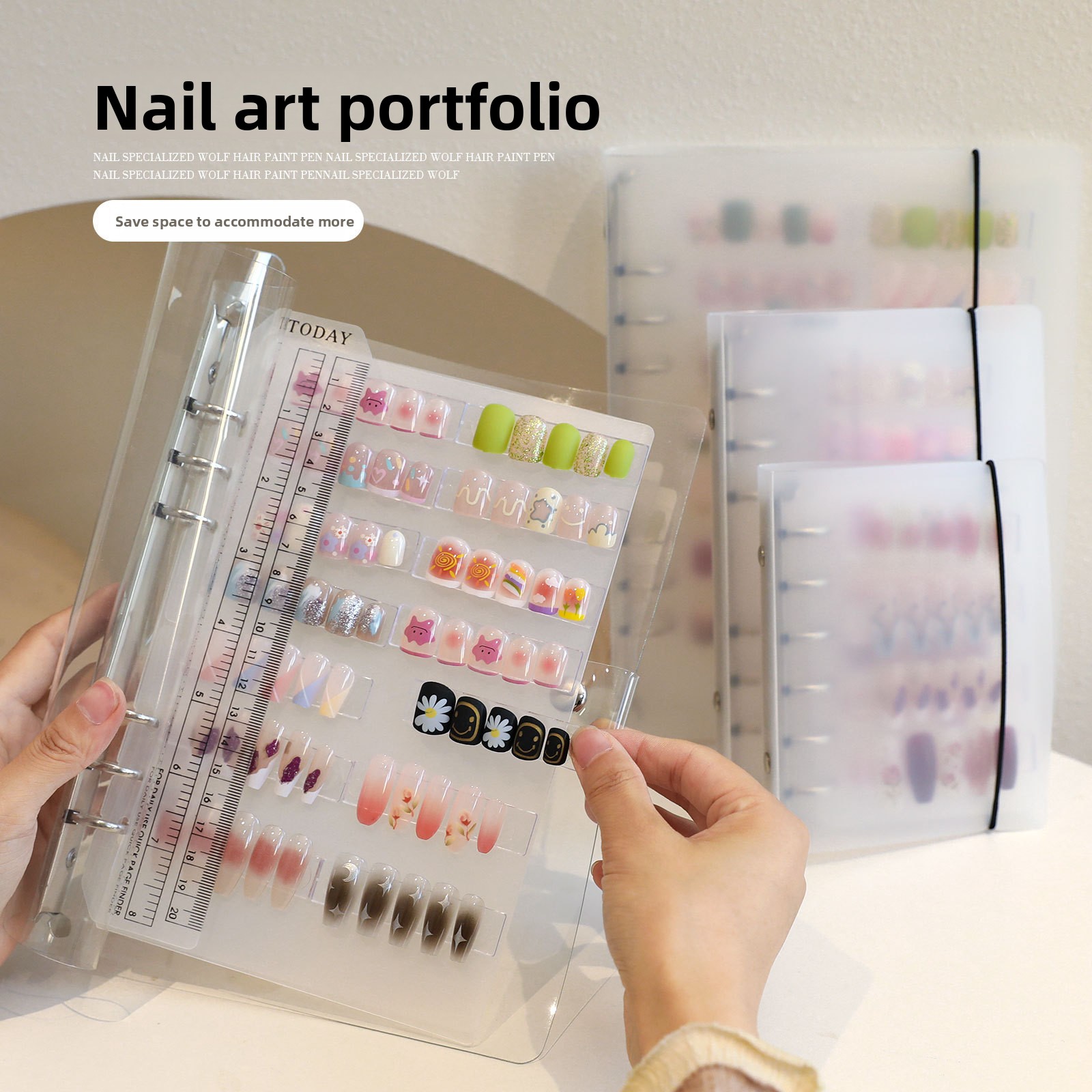 Nail Art One Piece - 네일 아트 작품 보관북 대용량 전시