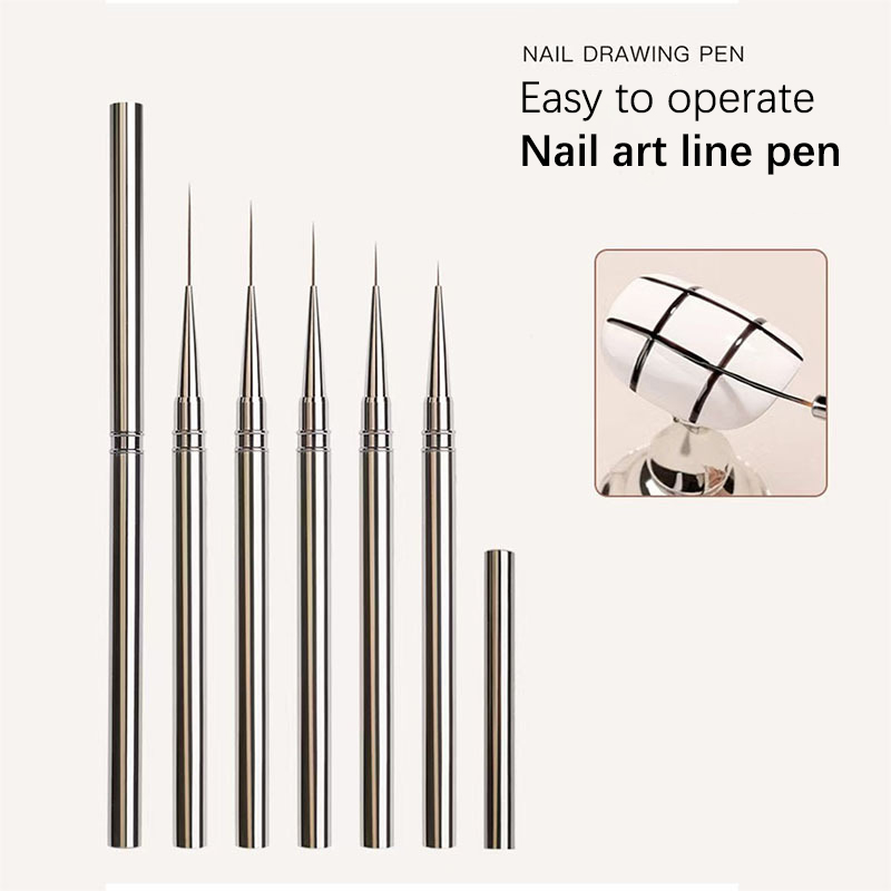 Nail Art Sch - 1개 네일 아트 브러쉬 프렌치 네일