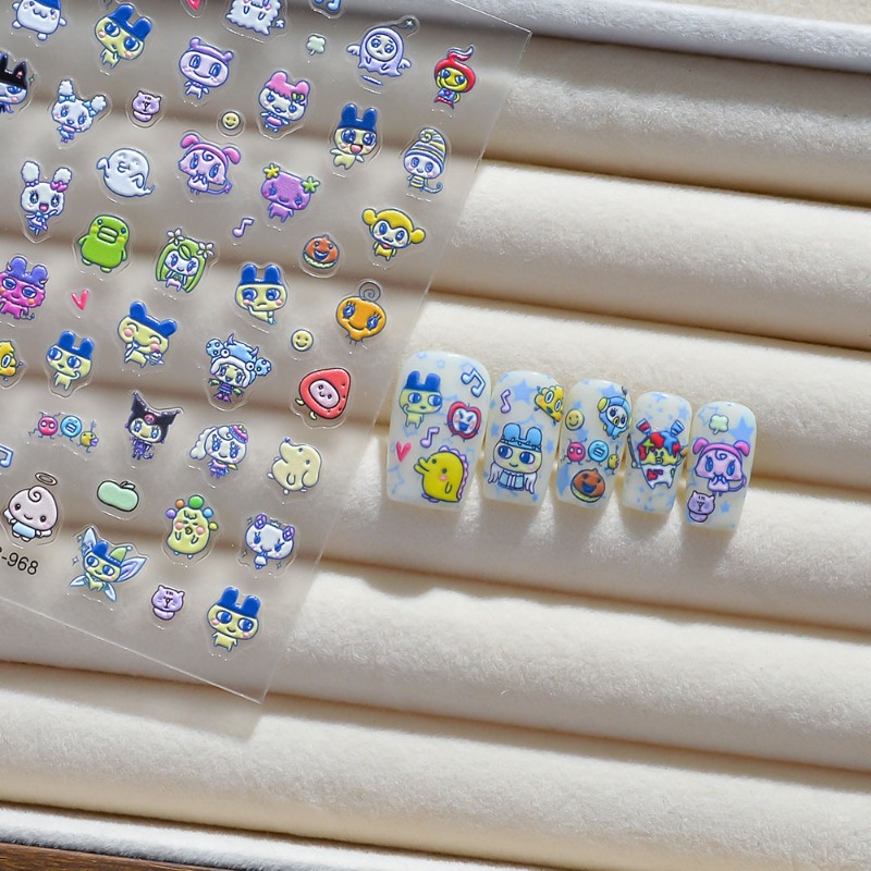 Nail Art One Piece - 새로운 전자 애완동물 마마치 쿠키파치 3D