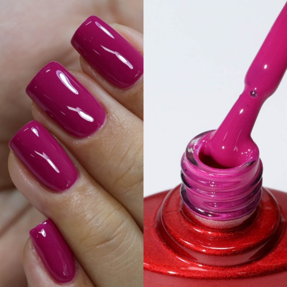 MSHARE 10ml 퍼플 레드 베이스 젤 폴리쉬 카무 - Nail Art One Piece 리뷰 및 가격