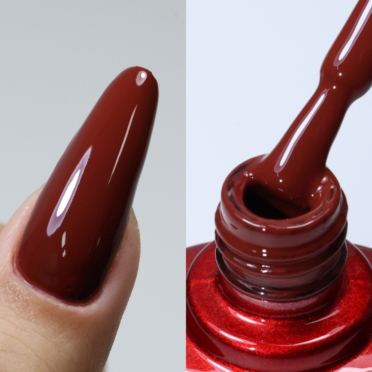 MSHARE 10ml 퍼플 레드 베이스 젤 폴리쉬 카무 - Nail Art One Piece 리뷰 및 가격