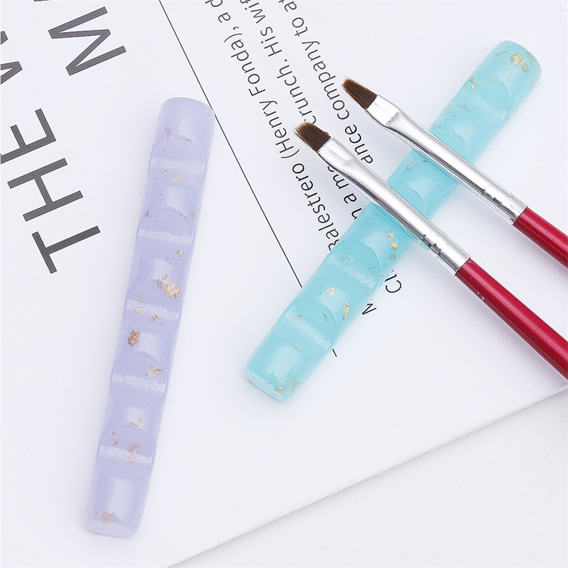 5칸 네일 브러쉬 홀더 스탠드, 살롱 펜 랙, 매니큐어 - Nail Art Sch 리뷰 및 가격