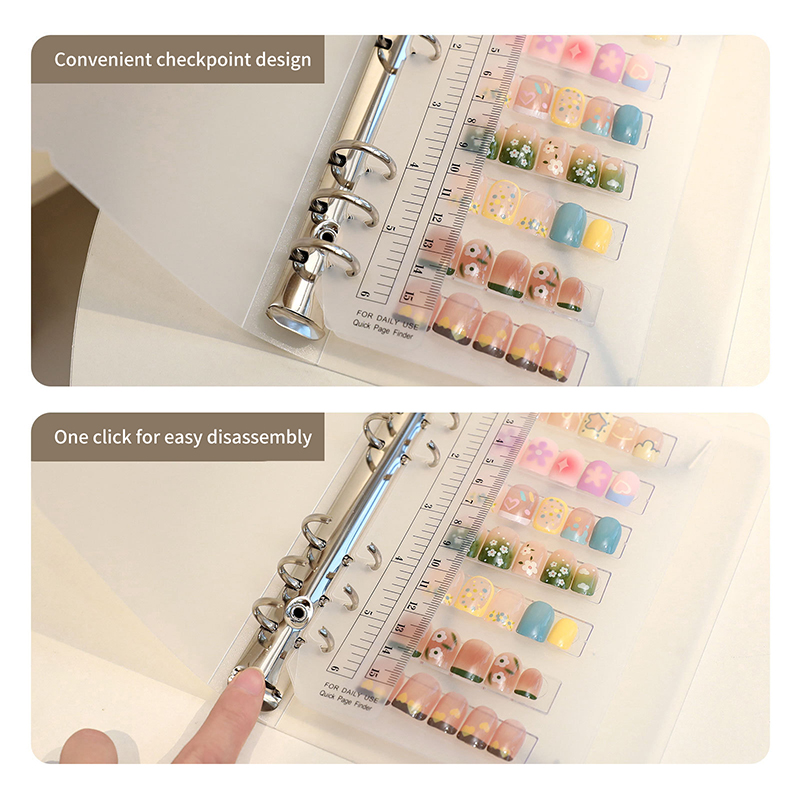새로운 네일 아트 작품 보관북 대용량 전시 사진 앨범  - Nail Art One Piece 리뷰 및 가격