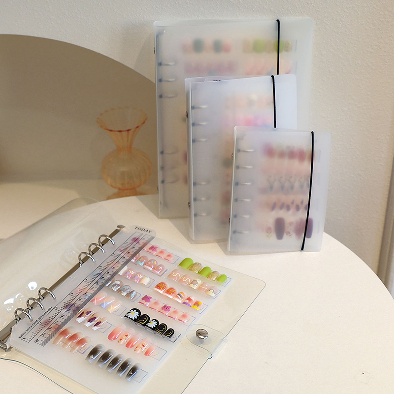 새로운 네일 아트 작품 보관북 대용량 전시 사진 앨범  - Nail Art One Piece 리뷰 및 가격