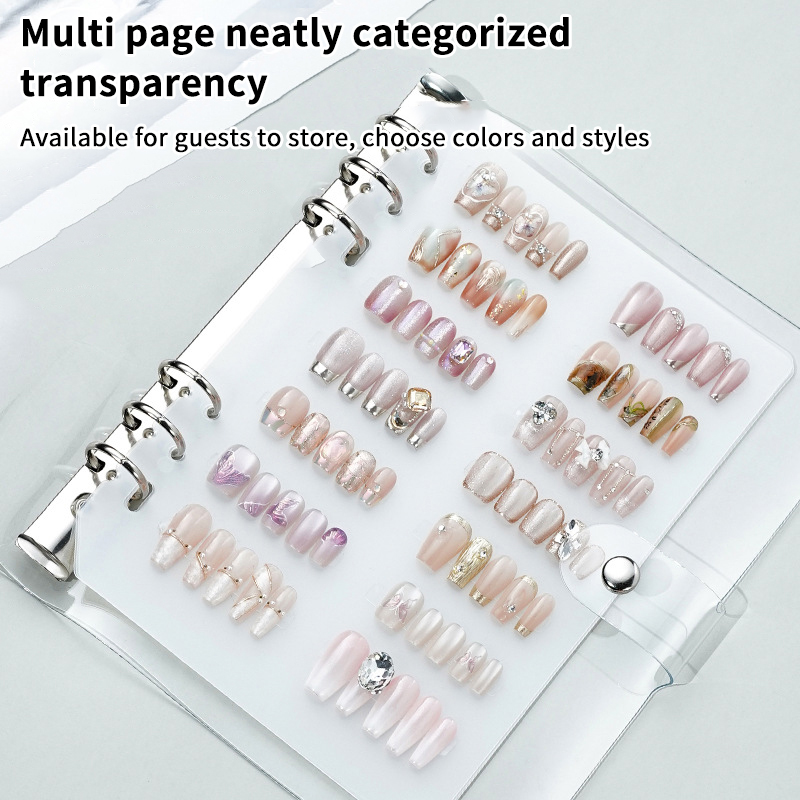 【K】대용량 네일아트 작품 보관북 전시 사진 앨범 카드 - Nail Art One Piece 리뷰 및 가격