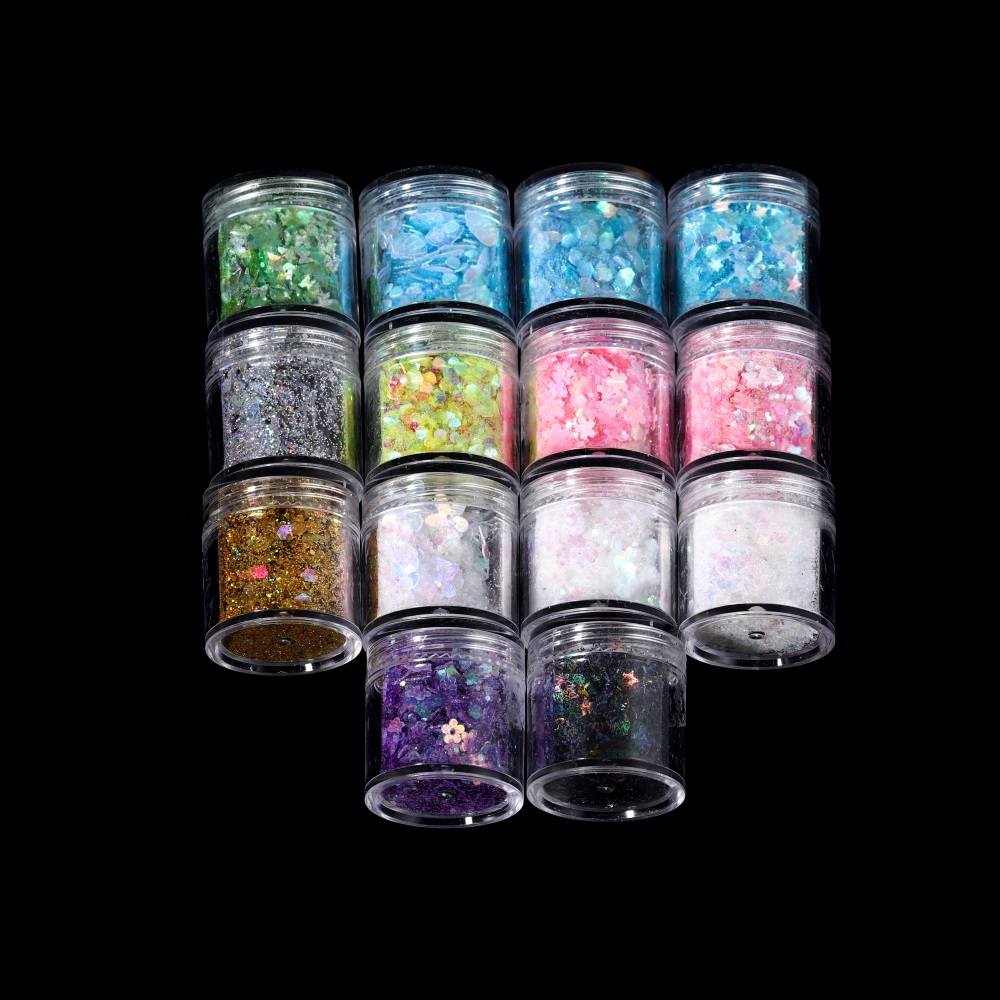 10 ml/상자 반짝이 에폭시 수지 충전 믹스 DIY  - Nail Art Overlay 리뷰 및 가격