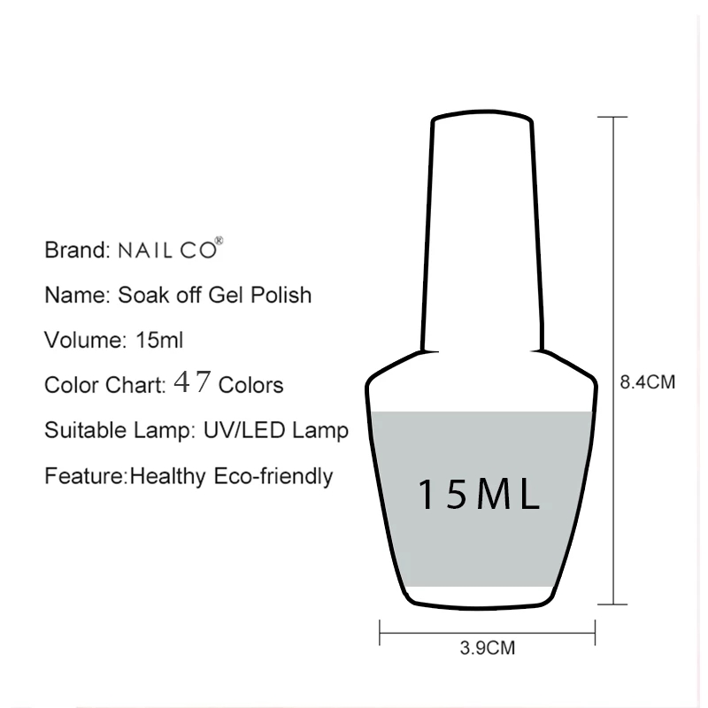 NAILCO 15ml 블랙 화이트 레드 핑크 Color - Nail Art One Piece 리뷰 및 가격
