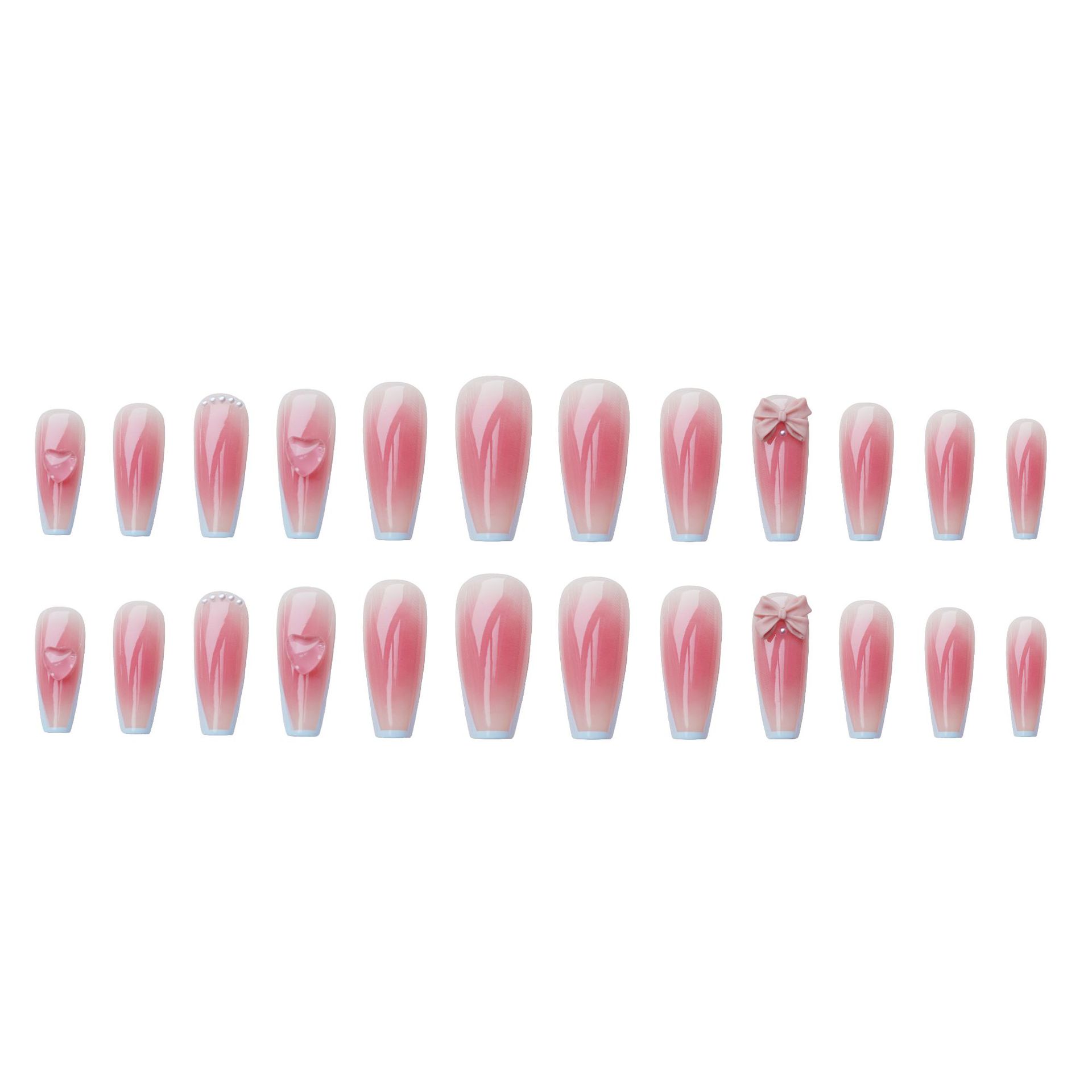 블러시 프랑스 T 롱 진주 나비 장식, 심리스 탈착식  - Nail Art France 리뷰 및 가격